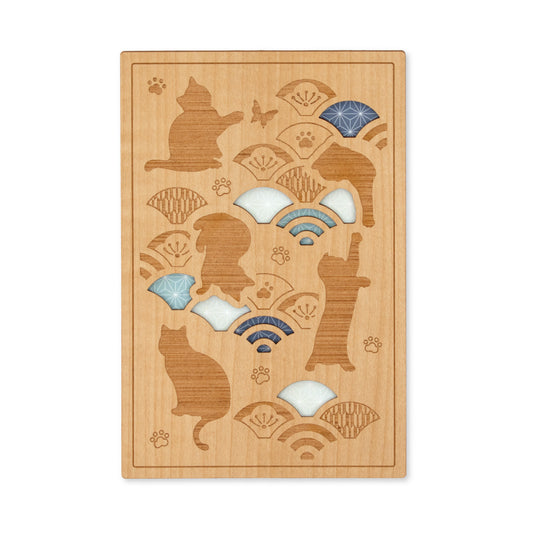 御朱印帳 戯れ猫