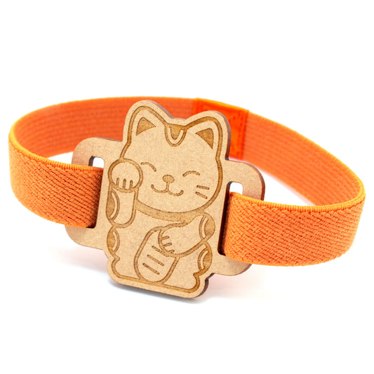 御朱印帳バンド 招き猫