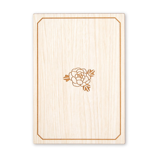 書き置き御朱印帳 牡丹に胡蝶