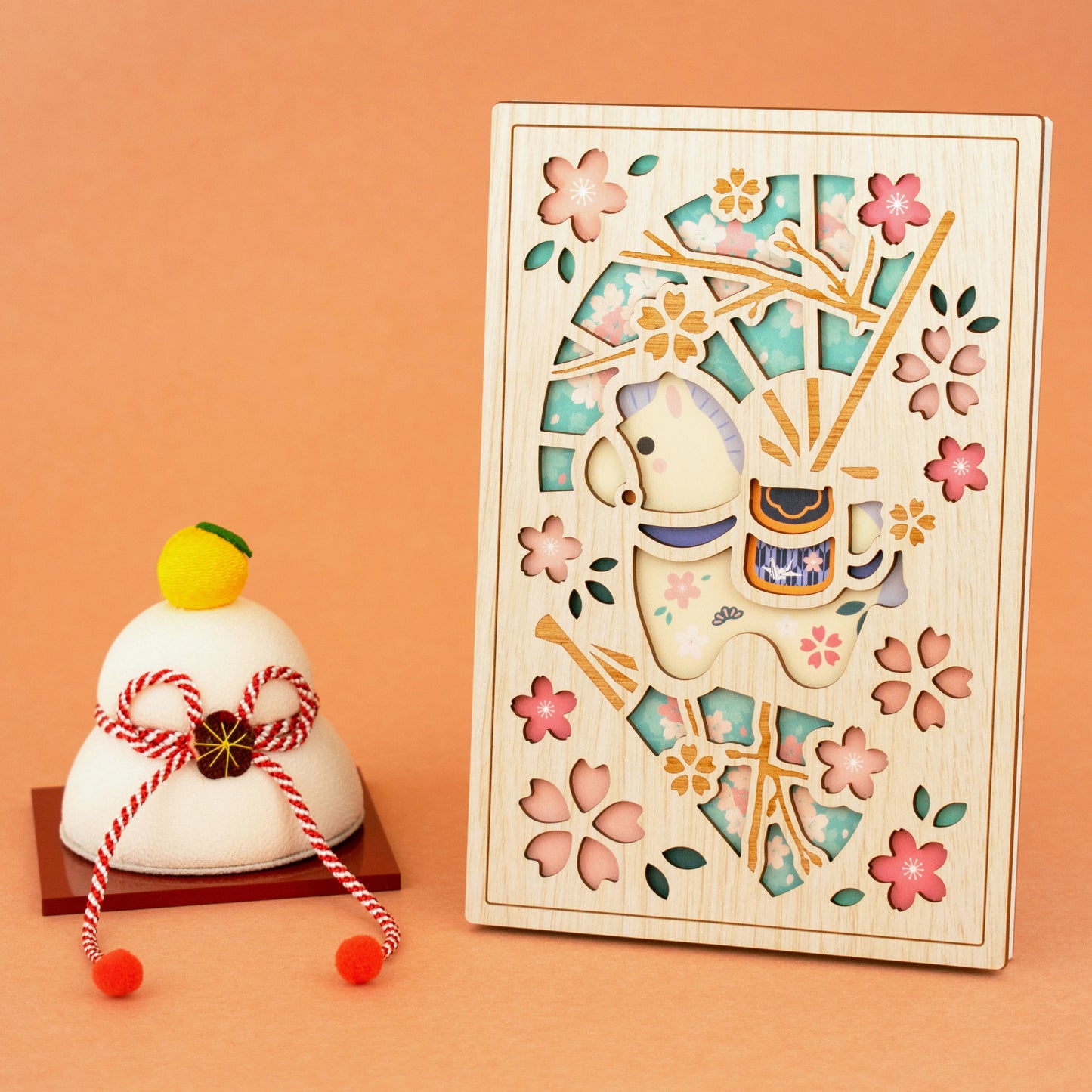 御朱印帳 夢叶う午