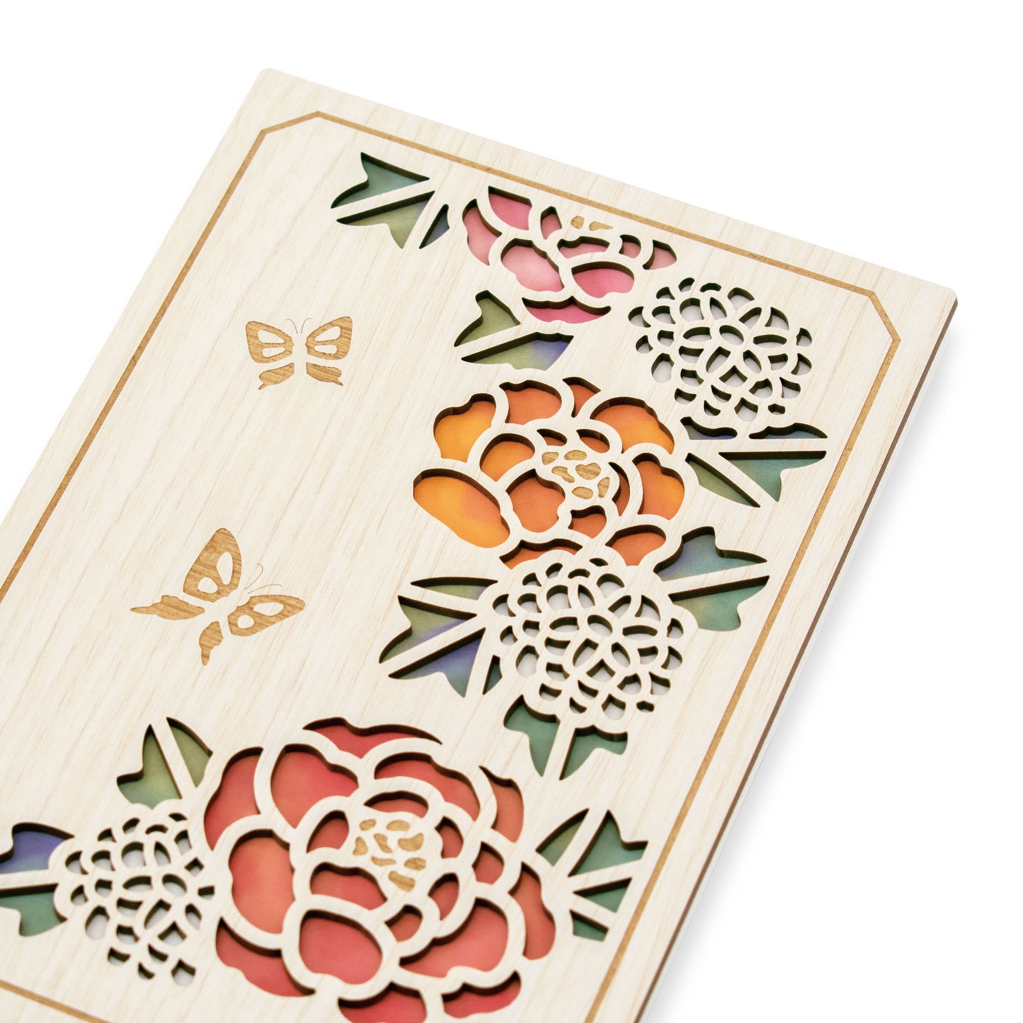 Goshuincho écrit (carnet de timbres) Pivoine et papillon