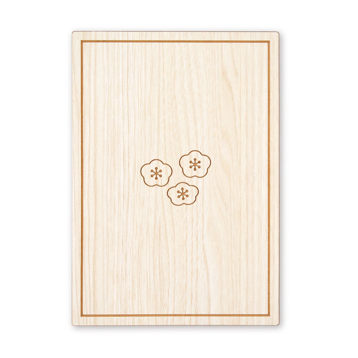 Message du printemps écrit sur Goshuincho (carnet de timbres)