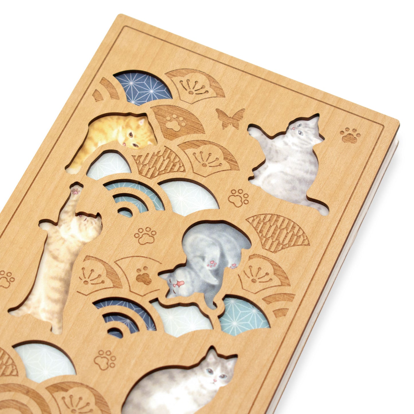 御朱印帳 戯れ猫