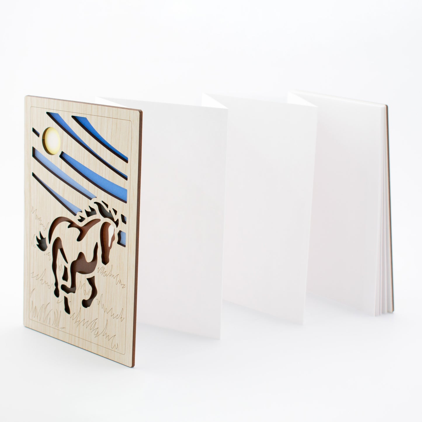 御朱印帳 幸運の左馬