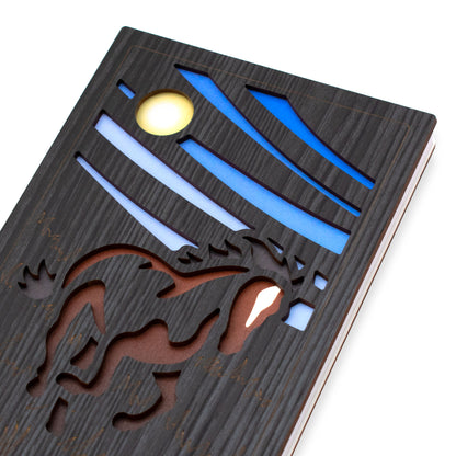 【5冊限定の特別御朱印帳】幸運の左馬