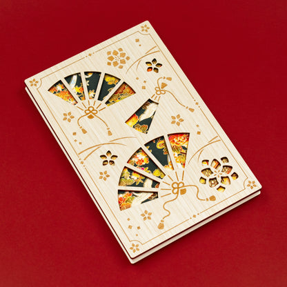 御朱印帳　瑞祥扇