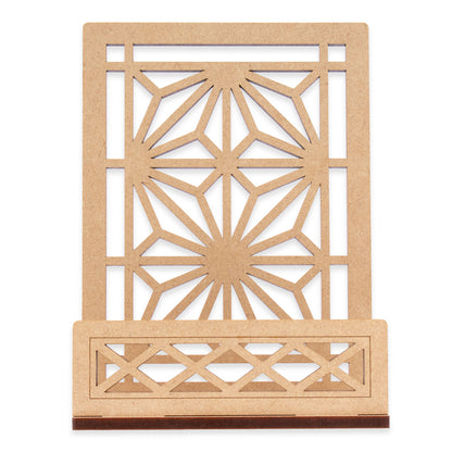 御朱印帳立て　麻の葉