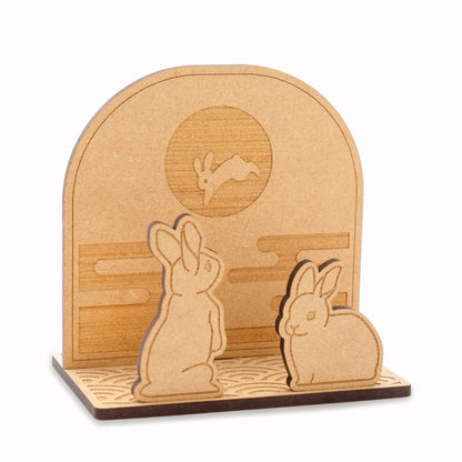 御朱印帳立て　兎