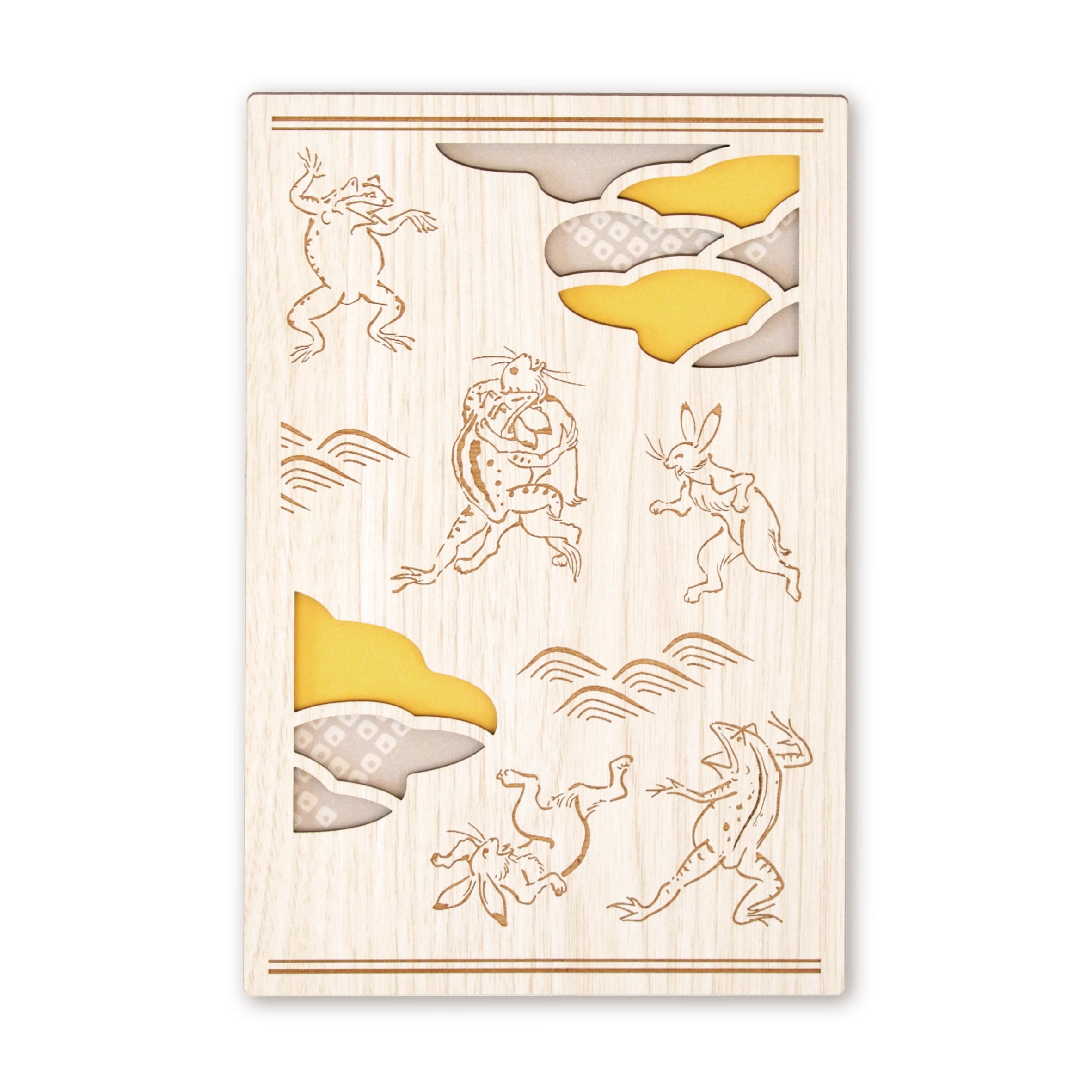 鳥獣戯画 草相撲