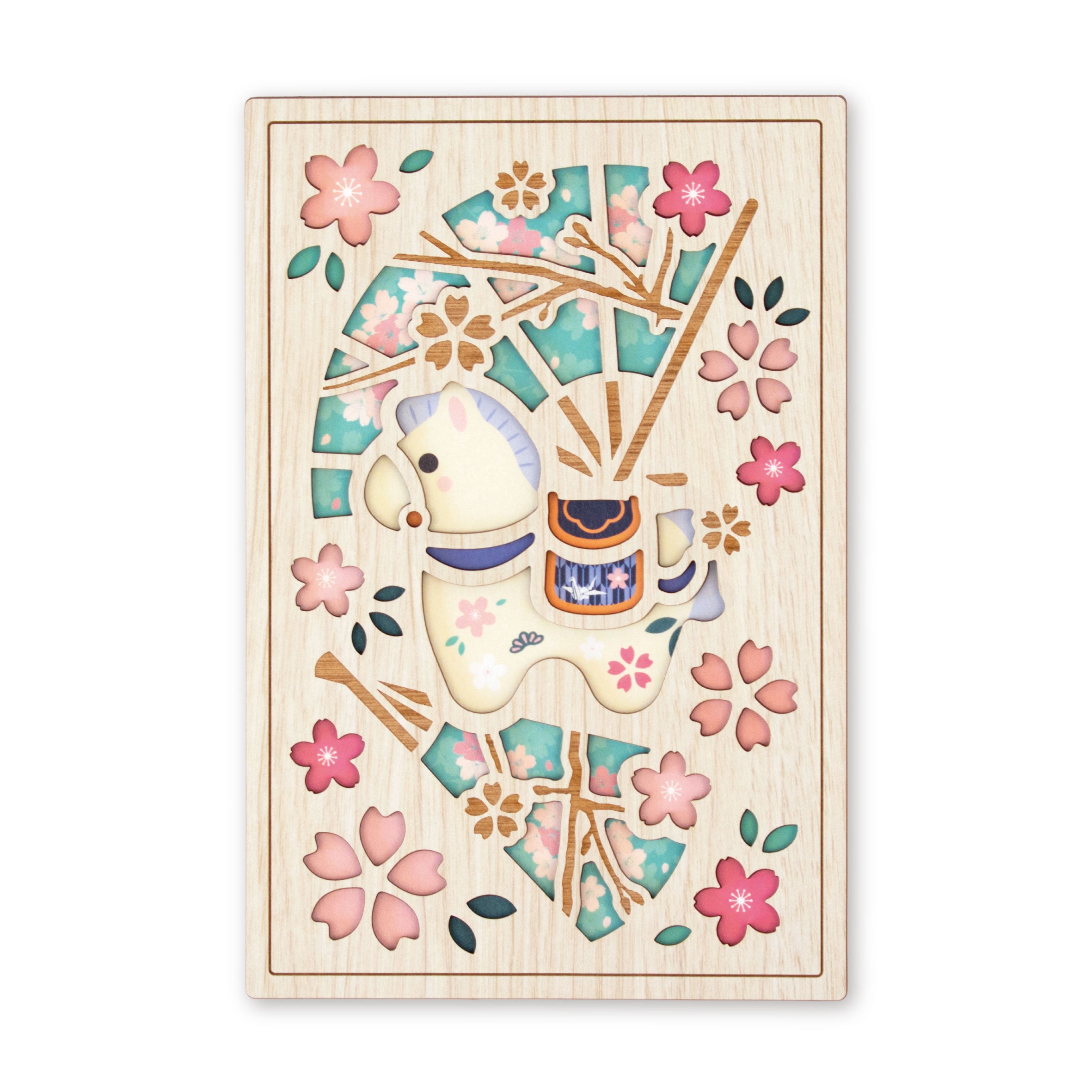 御朱印帳　夢叶う午