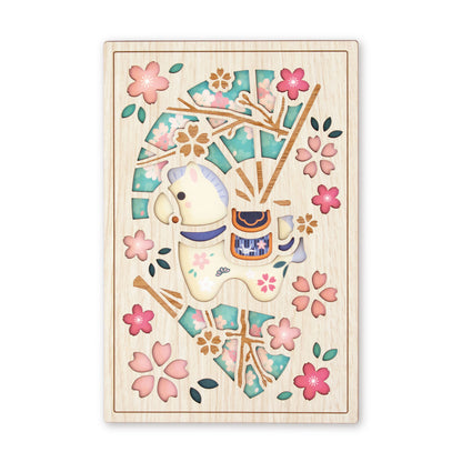 御朱印帳　夢叶う午