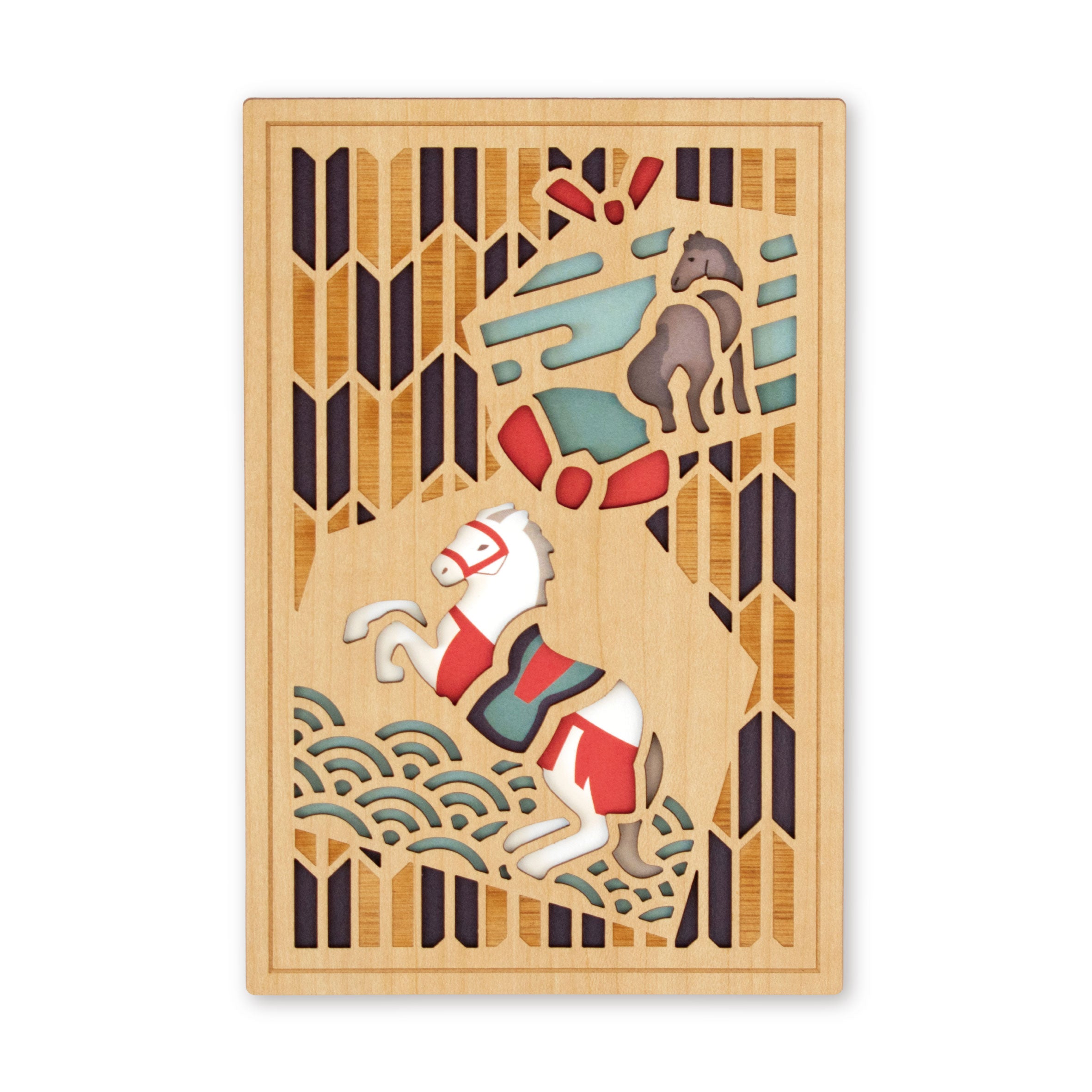 嵐　限定御朱印　限定アクリル絵馬付き 御朱印帳 景福馬