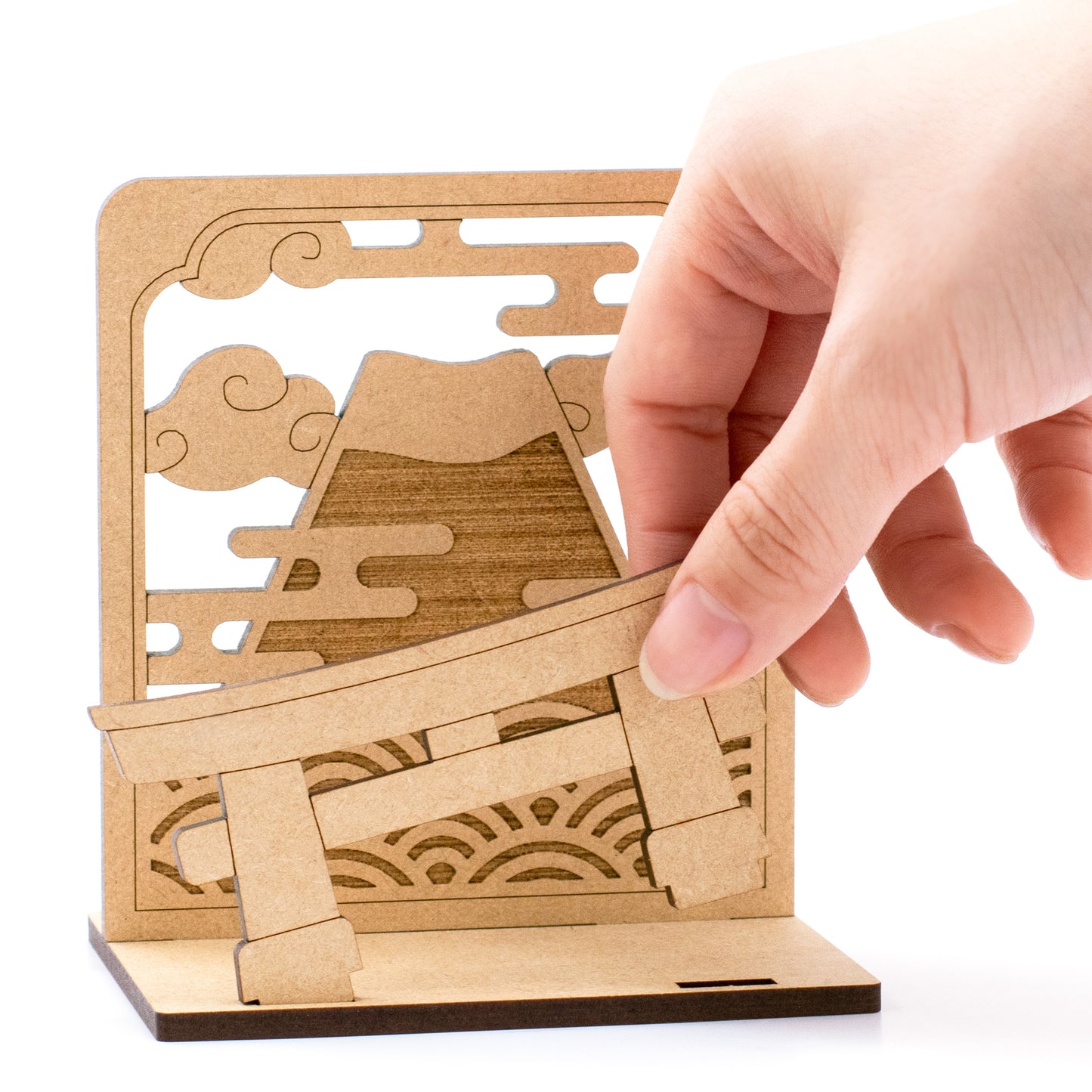 御朱印帳立て　富士山