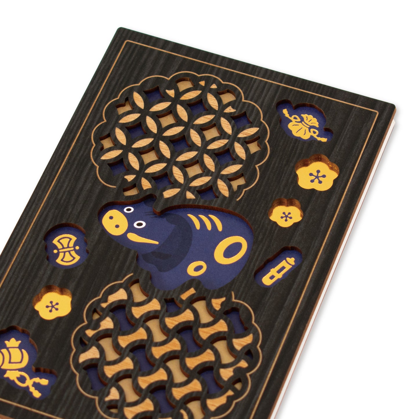 御朱印帳　厄除け丑