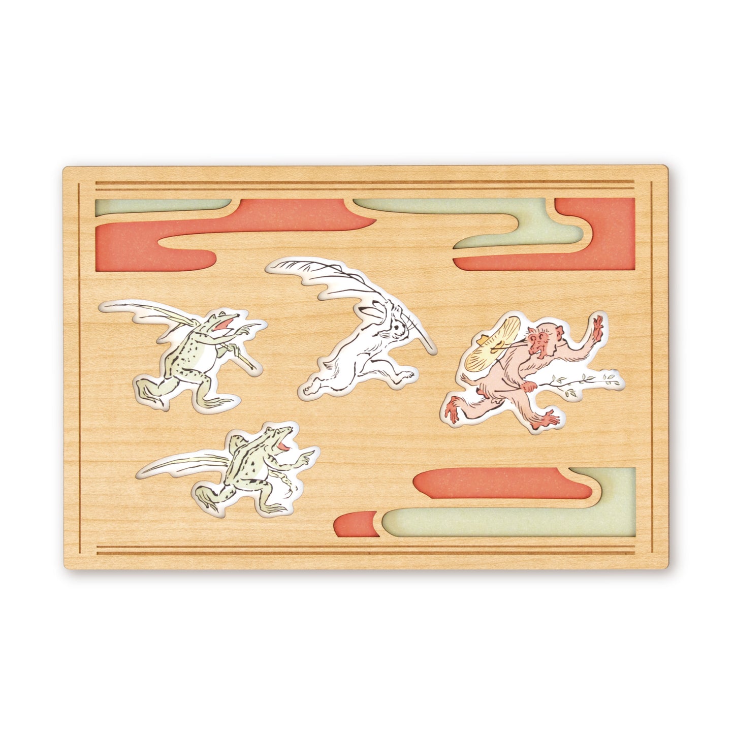 鳥獣戯画　追いかけっこ