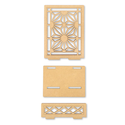 御朱印帳立て　麻の葉