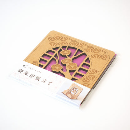 御朱印帳立て　猫