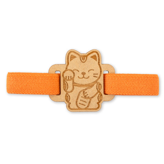 御朱印帳バンド　招き猫