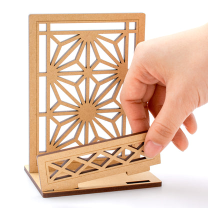 御朱印帳立て　麻の葉